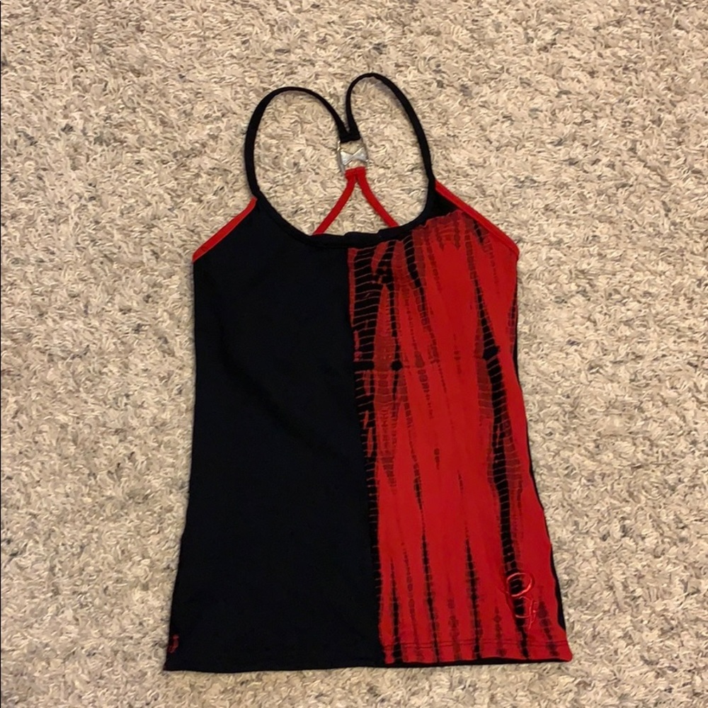 Medium support fitness instructor tank